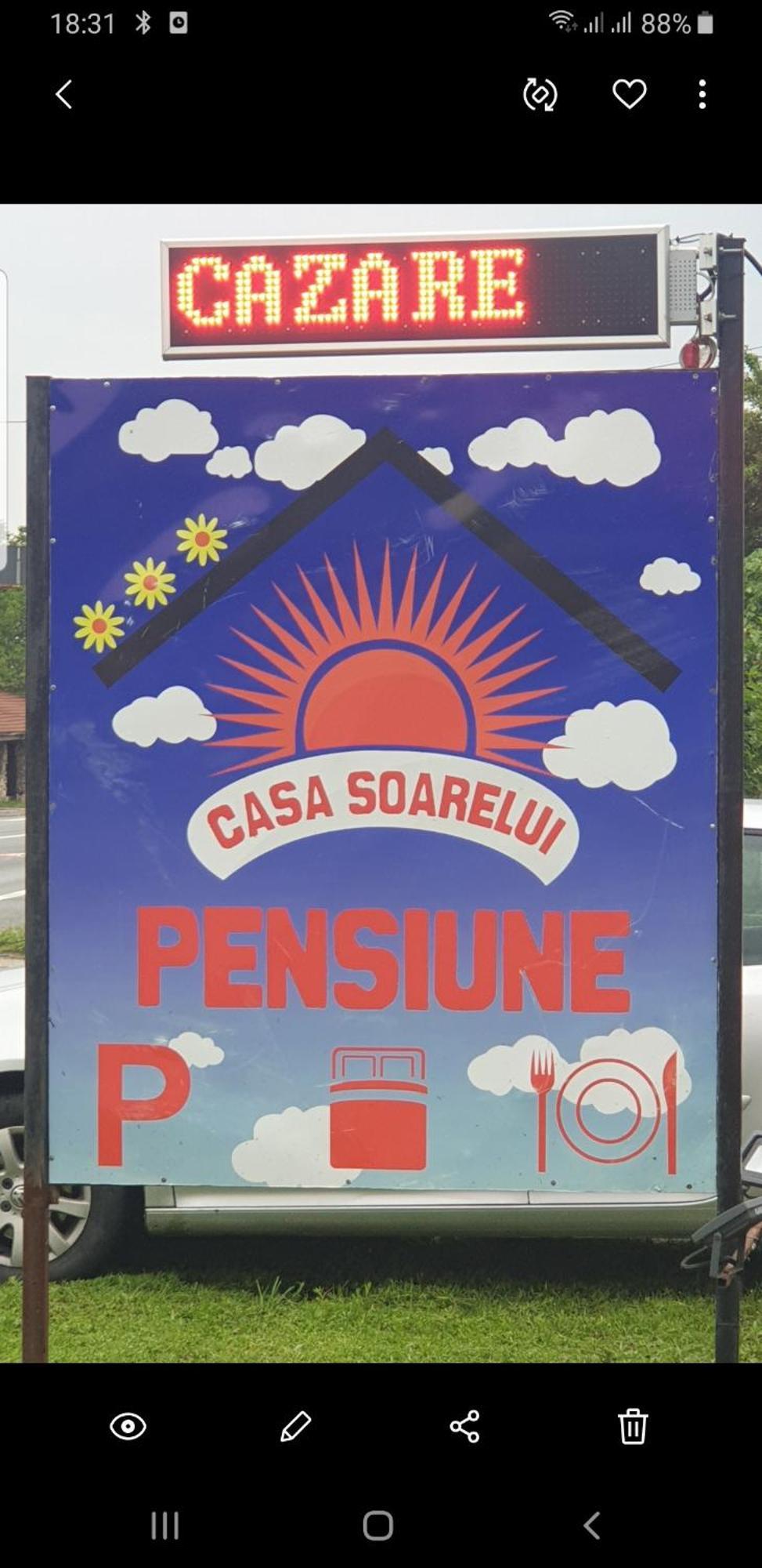 Pensiunea Casa Soarelui Simian Екстер'єр фото